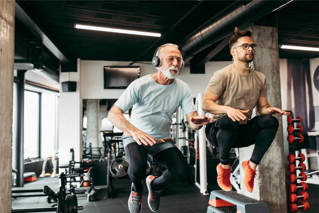 senioren fitness - krachttraining als je ouder wordt